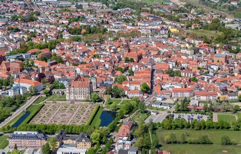 Luftaufnahme G Strow Stadtzentrum Im Innenstadtbereich In G Strow Im