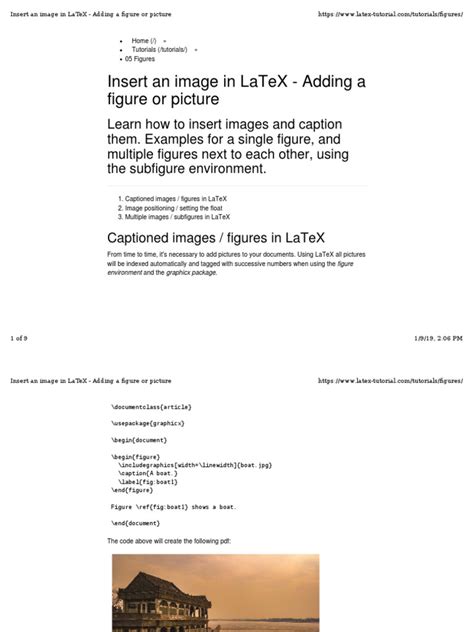 The Latex Artist: 5 Steps To Adding Images Like A Pro