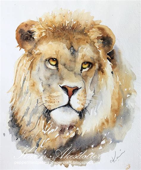 Karin Åkesdotter On Instagram March Day 16 Lion I Used D