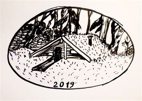 Рисунок землянки - 74 фото