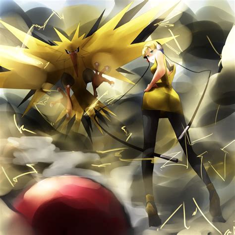 Safebooru Girl Blonde Hair Blue Eyes From Behind Kamitsure Pokemon Looking At Viewer Poke