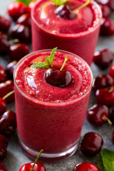 Cherry Smoothie - Dinner at the Zoo