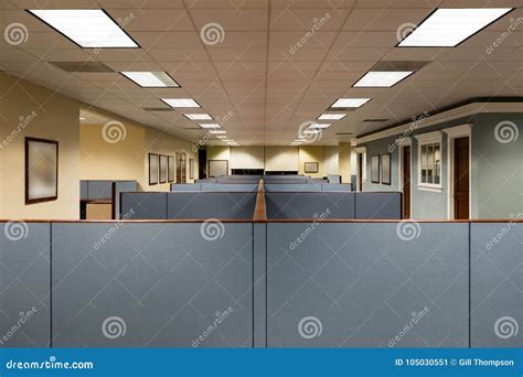 Empty Office Space Ready To Occupy Stock Image Image Of Commercial