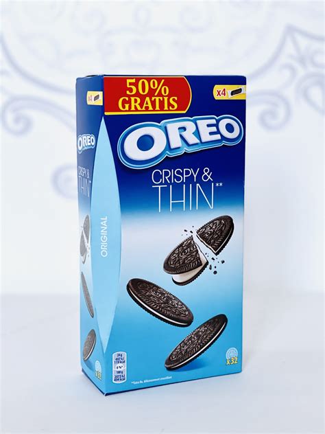 Ciastka OREO Crispy Thin 192 g Kawy Słodycze Chemia