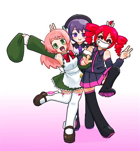 Kasane Teto Utane Uta And Momone Momo Utau Drawn By Saruyama