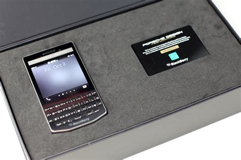 Blackberry Porsche Design P L Ng Carbon M I