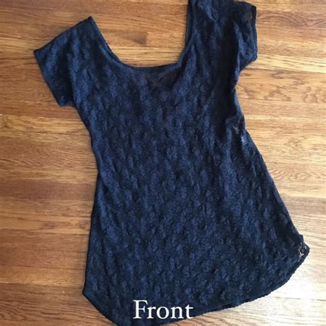 Val Mode Intimates Sleepwear Vintage Black Lace Stretch Lingerie Nightie S Sheer 8s Poshmark