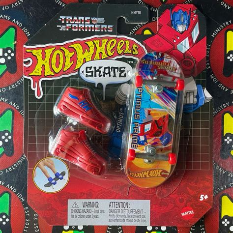 Hot Wheels Skate Transformers Optimus Prime Shopee Malaysia
