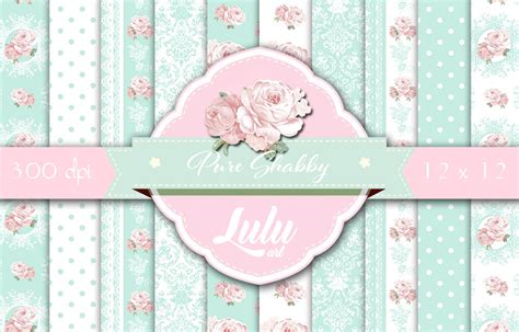 Pure Shabby Papers Graphic By Luludesignart · Creative Fabrica