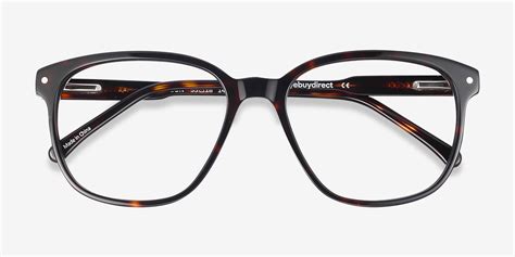 Lisbon Square Dark Tortoise Full Rim Eyeglasses Eyebuydirect