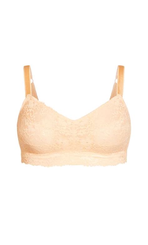 Full Coverage Nude Bralette Evans