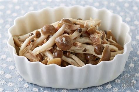 やみつき！無限きのこのレシピ・作り方｜レシピ大百科（レシピ・料理）｜【味の素パーク】 しめじやツナ油漬缶を使った料理 レシピ 料理