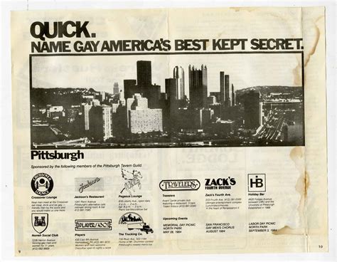 Pittsburgh Gay Bars Lalafpolitical