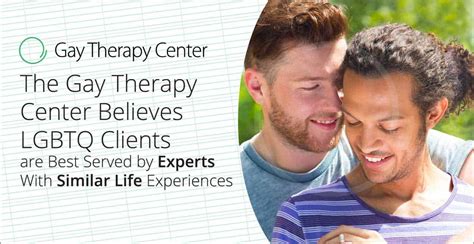 The Gay Therapy Center Believes LGBTQ Clients Are Best Served By Experts With Similar Life