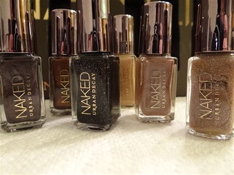 Urban Decay Naked Nail Polish Swatches Beauty And Fashion Tech