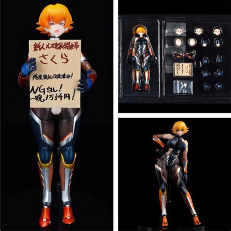 Taimanin Asagi Igawa Sakura Second Axe Hentai Action Figure Figurine Toys Box Ebay