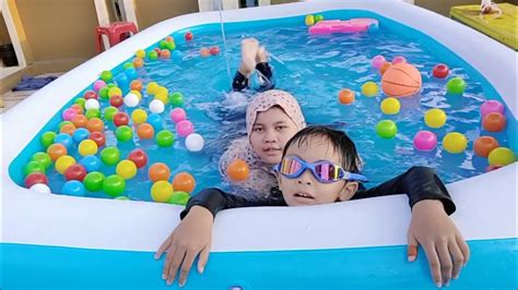 Unboxing Kolam Renang Bestway 🏊 Kolam Renang Jumbo Bestway Muat Banyak