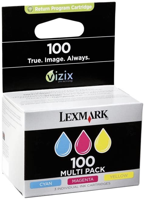 Original Lexmark Tinten Patronen 100 Multipack für S 400 500 600