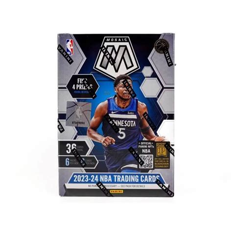 2023 24 Panini Mosaic Basketball Blaster Box Canada Card World