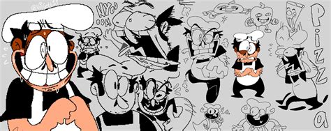 Peppino Doodles 🍕 By Violettia On Newgrounds