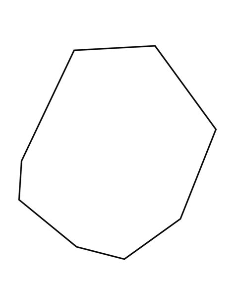 Irregular Convex Octagon Clipart Etc