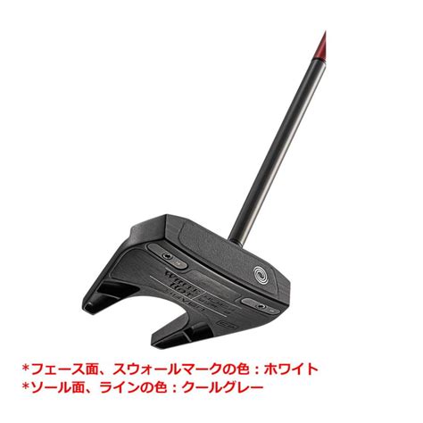 Callaway オデッセイ ホワイト ホット ブラック WHITE HOT BLACK SEVEN CS パター 右用 STROKE LABシャフト レッド cs ゴルフ 年