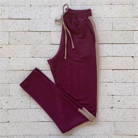 Conjunto Moletinho Manga Longa Recortes Magenta E Nude Dondoca Moda Feminina