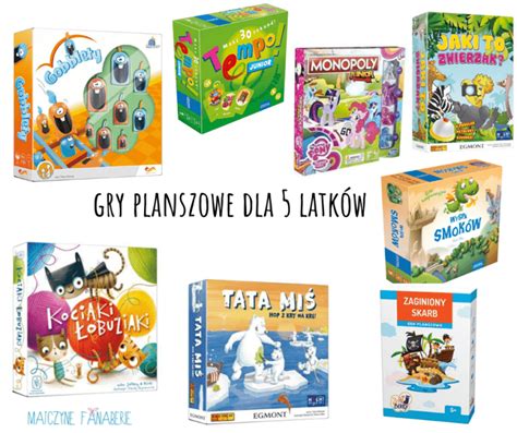 Gry Planszowe Dla I Latka Blog Matczyne Fanaberie