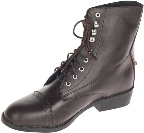 Dublin Womens Lace Up Reserve Paddock Boots Ebay