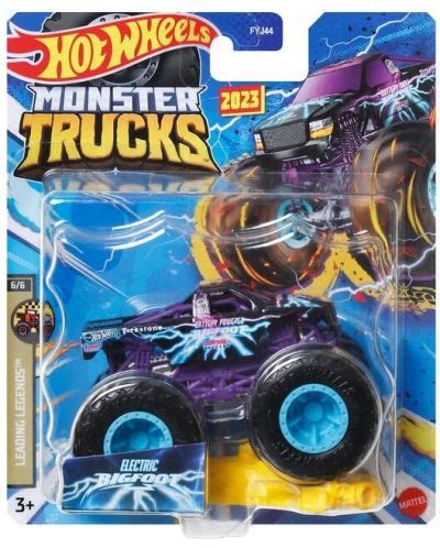 Бъги Hot Wheels Monster Trucks Electric Bigfoot 1 64 Отлична цена Ozone bg