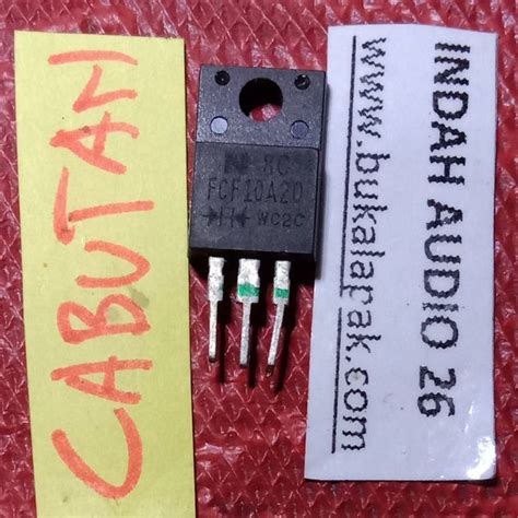 Jual CABUTAN Dioda FCF10A20 Diode FCF 10A20 Body Model Tr Transistor