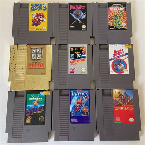 Nintendo Games Nes Games Etsy Australia