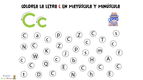 Reconocimiento De Letras Busca Encuentra Y Colorea Reconocimiento