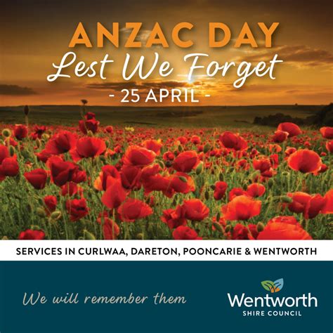 Anzac Day Services And Council Closure Mirage News