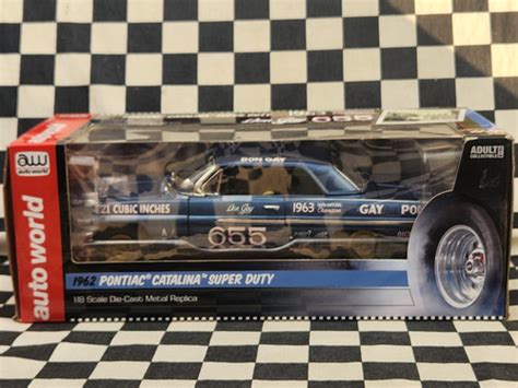 Auto World 1 18 Don Gay 1962 Pontiac Catalina Super Duty Kustomkollector