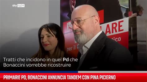 Primarie Pd Bonaccini Annuncia Tandem Con Picierno Da Combattimento