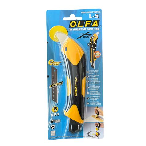 OLFA L 5 COMFORT GRIP HEAVY CUTTER