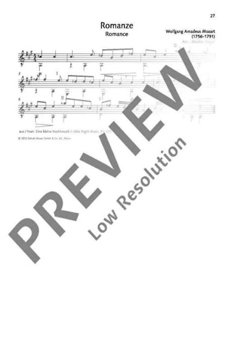 Romance Sheet Music For Guitar Sheet Music Now