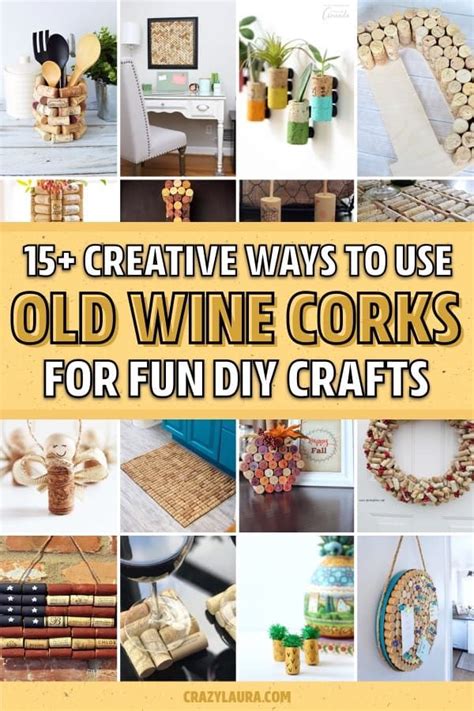 15 Best Wine Cork Craft Ideas For Recycling Old Corks Wine Cork Diy