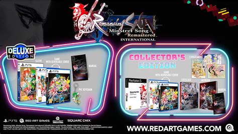 Romancing SaGa Minstrel Song Remastered International Collectors