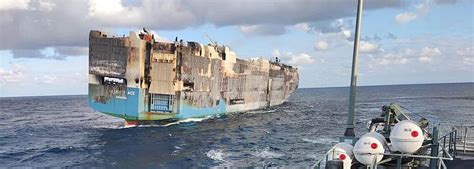 Update: After Burning For Two Weeks, Car Carrier Felicity Ace Sinks Off ...