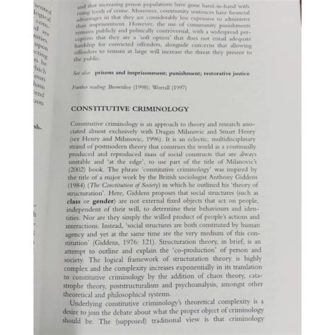 Key Concepts Of Criminology By Martin O Brien And Majid Yar Shaharyar