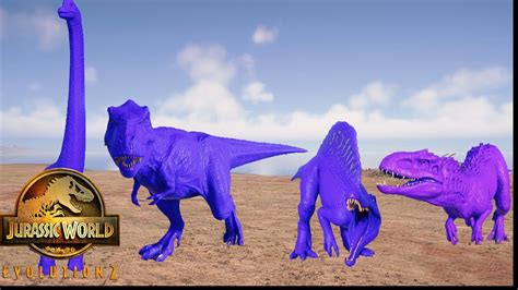 Indominus Rex Vs T Rex Vs Brachiosaurus Color Pack Dinosaurs Fighting