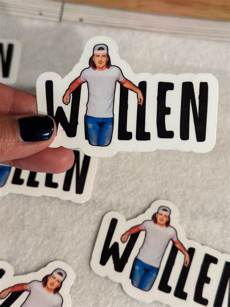 Morgan Wallen Sticker Morgan Wallen Stickers Morgan Wallen Car Decal