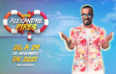 Garanta Sua Cabine Para O Navio Alexandre Pires 2021 Carnaval De Salvador