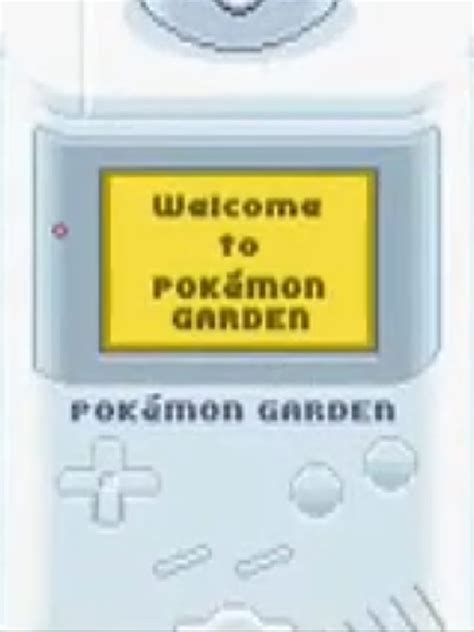 Pokémon Garden Stash Games tracker