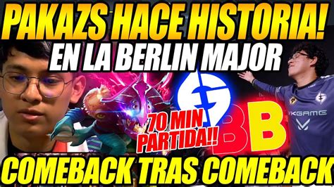 PAKAZS HACE HISTORIA EN LA BERLIN MAJOR EVIL GENIUS VS BETBOOM