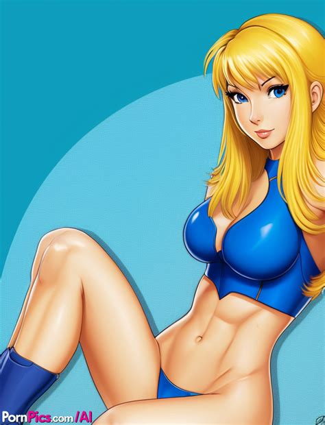 Gorgeous Hentai Babe Samus Aran Shows Off Her Beautiful Breasts Nakedpics