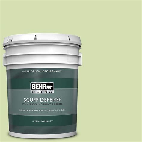 Behr Ultra Gal C Celery Bunch Extra Durable Semi Gloss Enamel