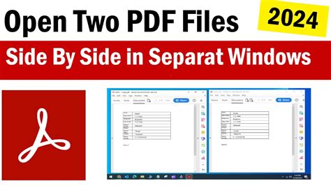 Open Two Pdf Files Side By Side How To Open Two Pdf Files Side By